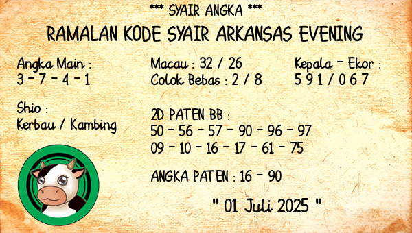 Prediksi Arkansas Evening