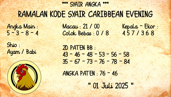 Prediksi Caribbean Evening