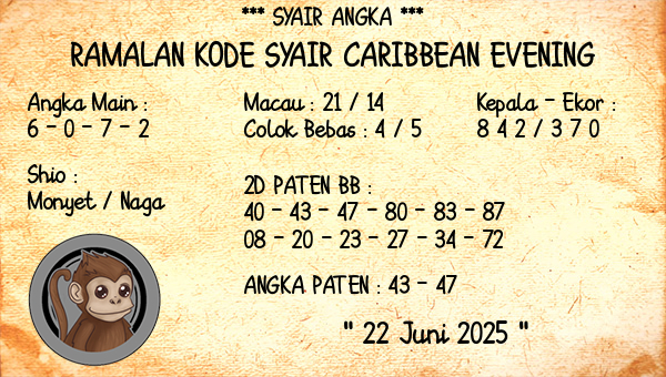 Prediksi Caribbean Evening