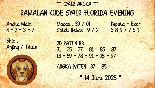 Prediksi Florida Evening