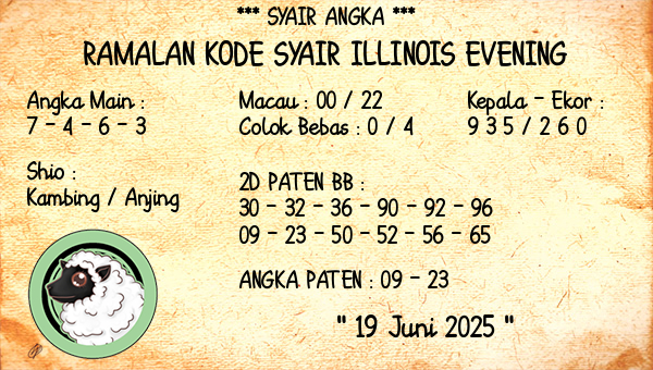 Prediksi Illinois Evening