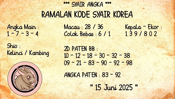 Prediksi Korea