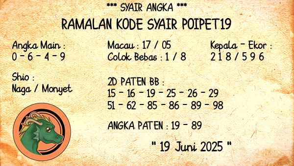 Prediksi Poipet19