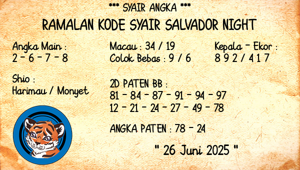 Prediksi Salvador Night