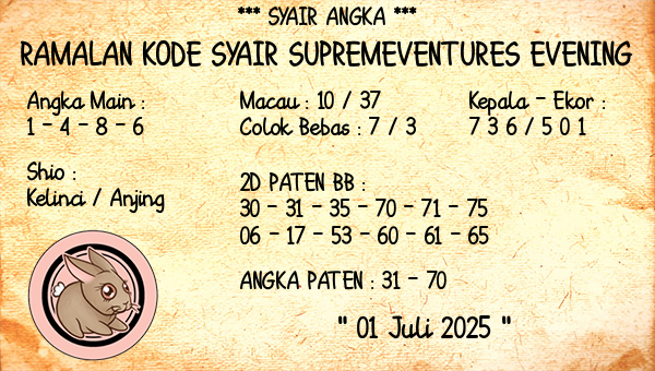 Prediksi Supremeventures Evening