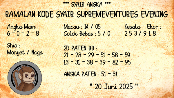 Prediksi Supremeventures Evening