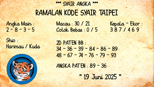 Prediksi Taipei