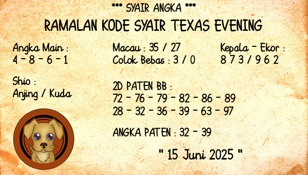 Prediksi Texas Evening