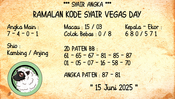 Prediksi Vegas Day
