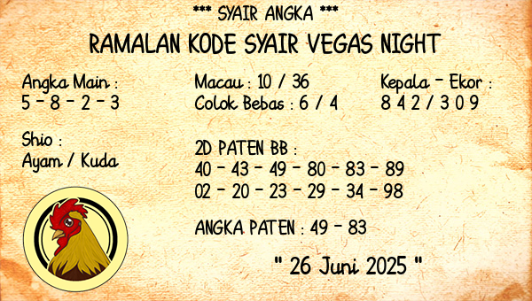Prediksi Vegas Night