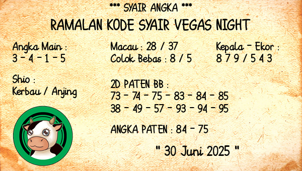 Prediksi Vegas Night