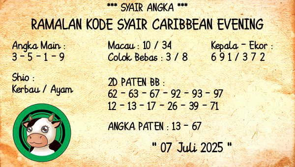 Prediksi Caribbean Evening